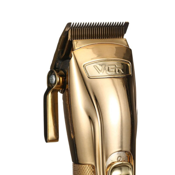 Professional Metal Gold Hair Clipper V-662