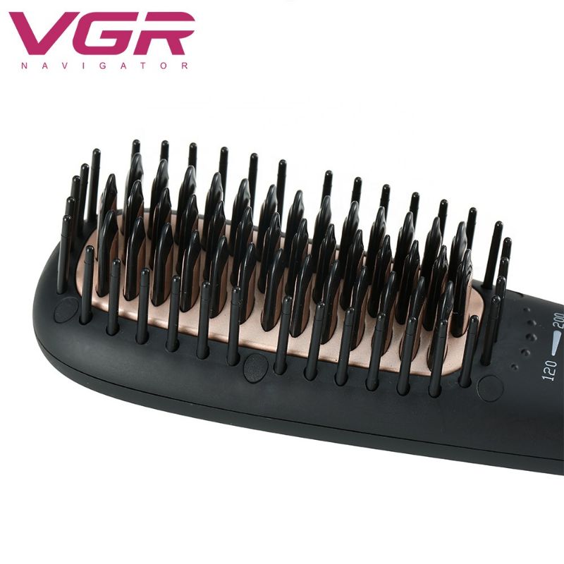 2 In 1 Hair Straightener And Comb Anti-scald V-568