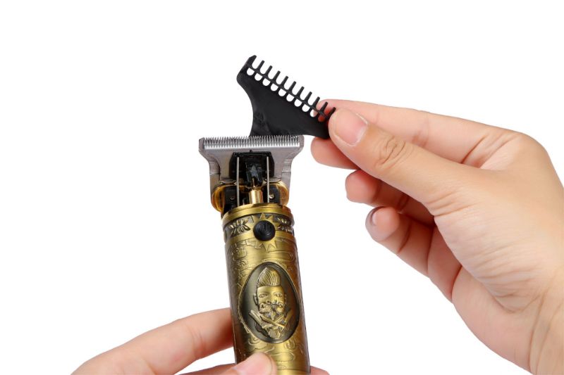 Vintage Metal Gold Hair Trimmer V-085