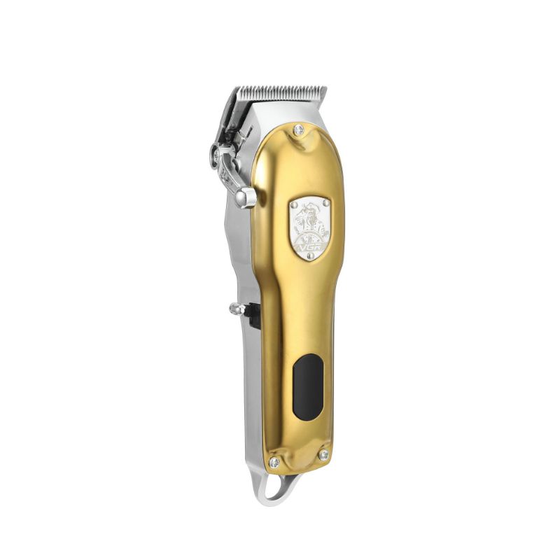 Professional Metal Gold Hair Clipper V-652