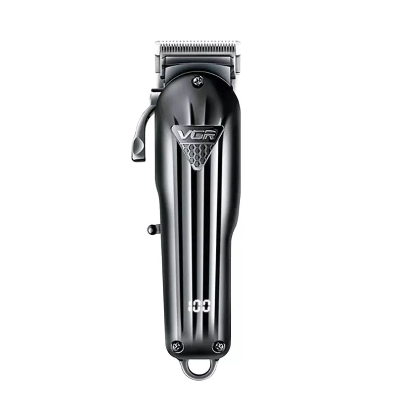 Professional Metal Black Electric Hair Clipper V-282