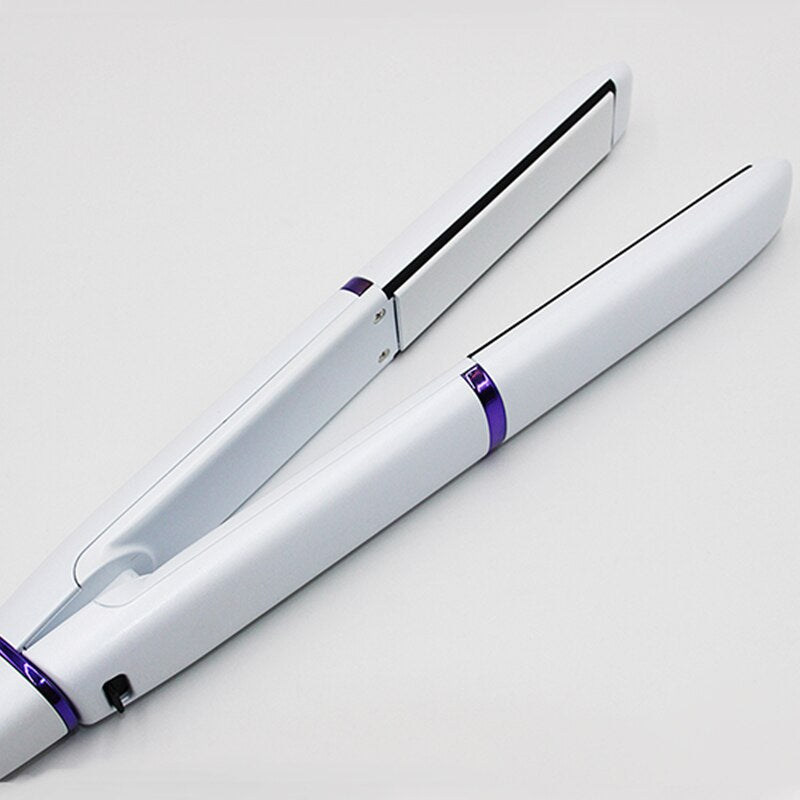 2 in 1 Dual Purpose Titanium Hair Straightener V-500