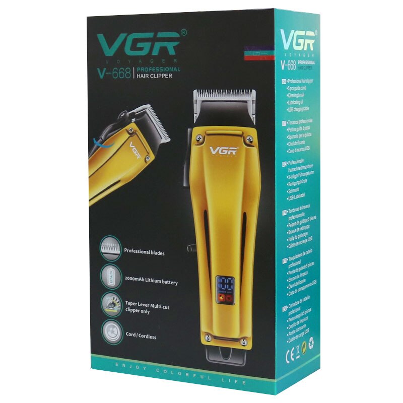 Metal Multipurpose Hair Clipper V-668