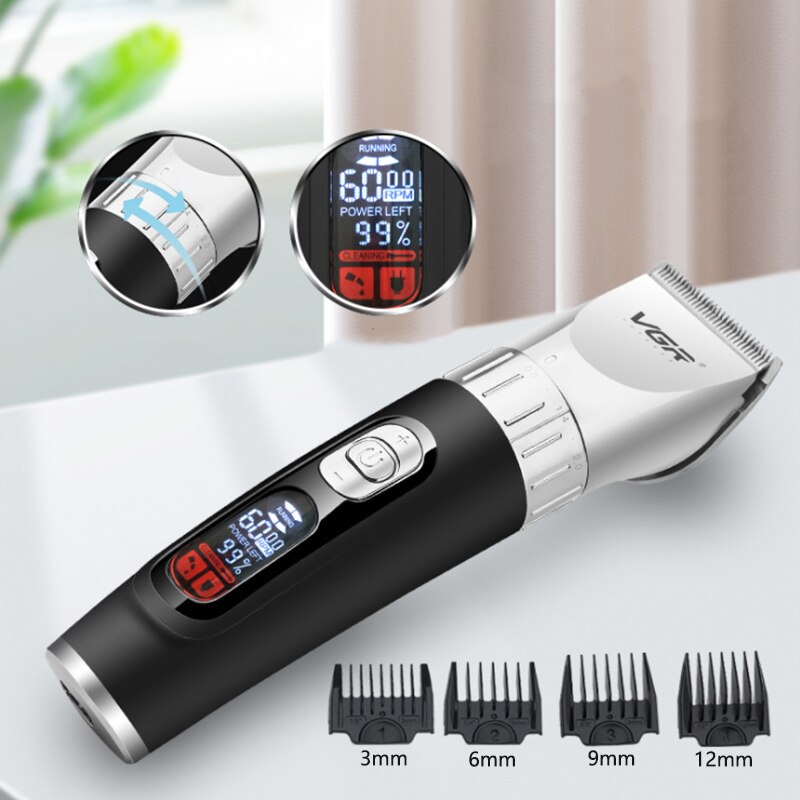 5-Speed Hair Clipper and Beard Trimmer V-069