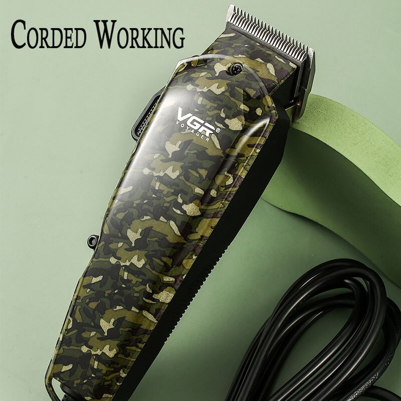 Camouflage Professional Corded Hair Clipper V-126