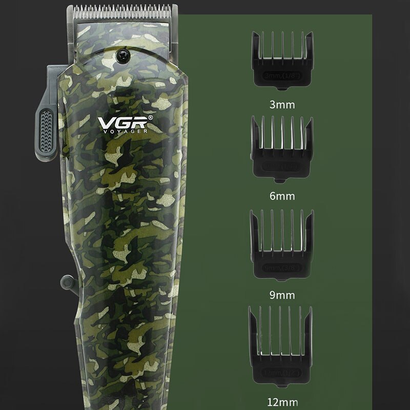 Camouflage Professional Corded Hair Clipper V-126