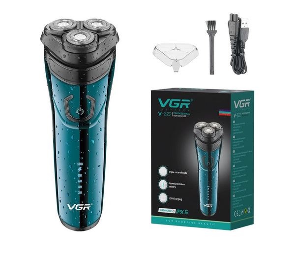 Electric Shaver and Beard Trimmer V-322