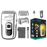 Super Trim Twin Blade Electric Foil Shaver and Beard Trimmer V-332