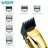 Professional Metal Gold Hair Clipper V-662