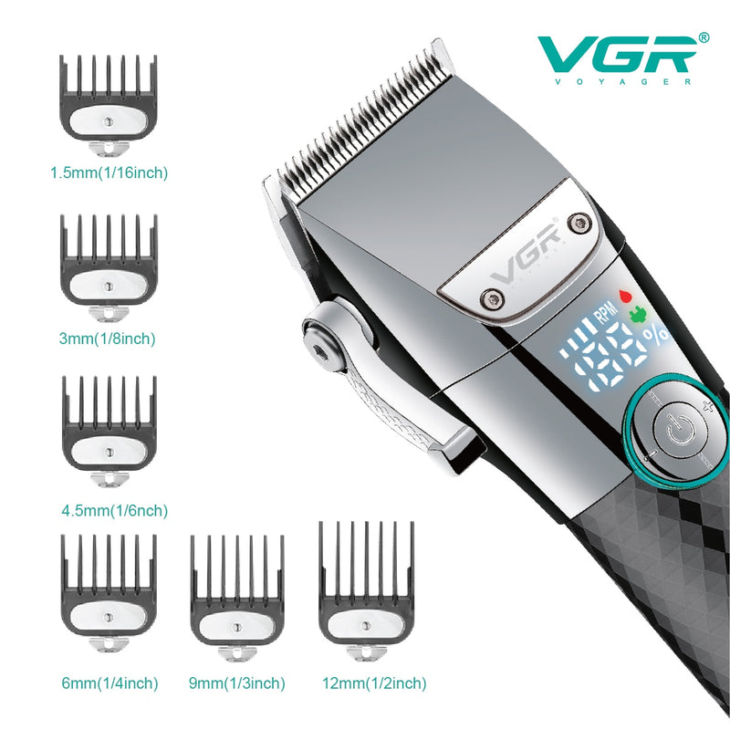 IPX7 Waterproof Professional Hair Clipper V-682