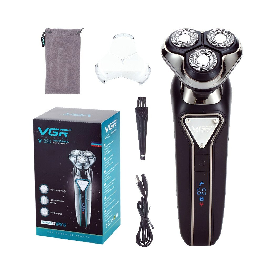 2 in 1 Electric Shaver and Beard Trimmer V-323