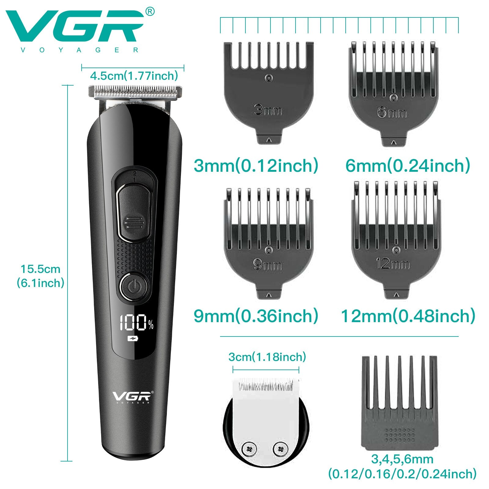 Professional 5 in 1 Grooming Kit V-175