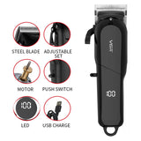 Rechargeable Cordless Hair Clipper V-118