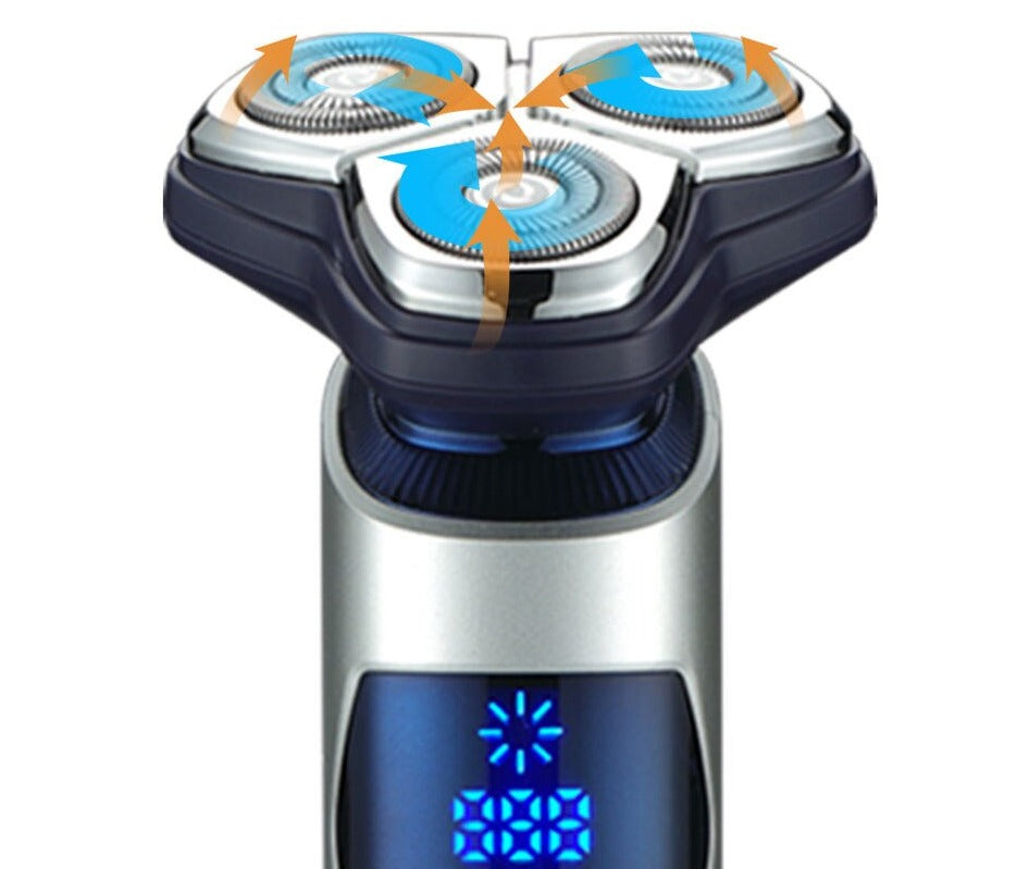 2 in 1 3D Floating Rotary Electric Shaver V-328