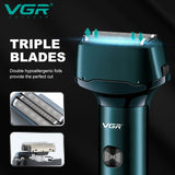 Electric Shaver Triple Blade V-370/V-371