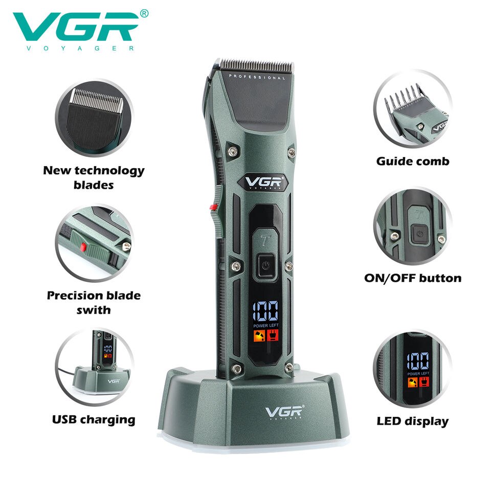 Professional Cordless Hair Clipper V-696