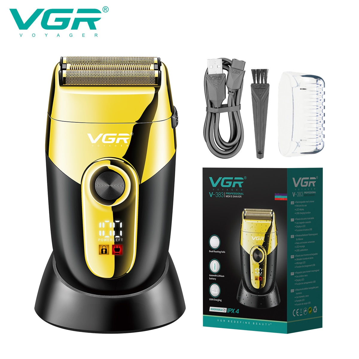 Professional Electric Foil Shaver V-383