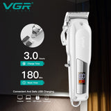 Metal Hair Clipper with LED Display V-278