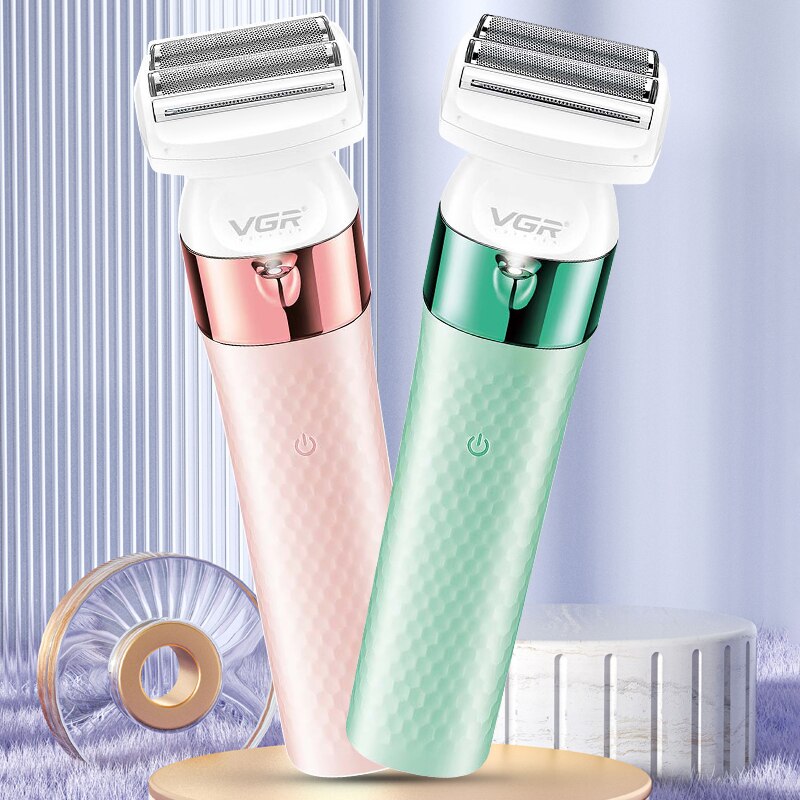 Waterproof 2 in 1 Electric Epilator Shaver V-729