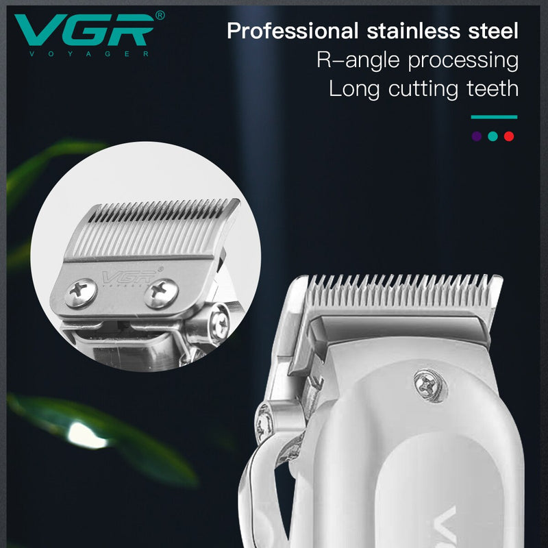 Metal Hair Clipper with LED Display V-278