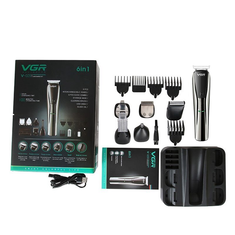 Multifunctional Hair Clipper Grooming Kit V-029