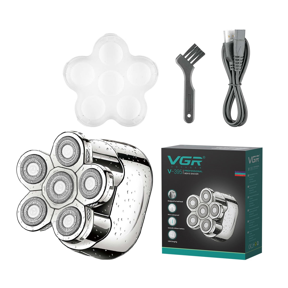 Multifunctional Electric Shaver V-395