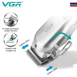 Metal Hair Clipper with LED Display V-278