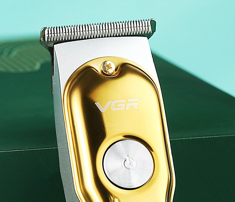 Portable Gold Hair trimmer with LED Display V-290