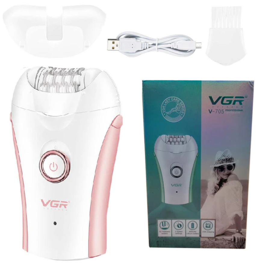 Rechargeable Electric Epilator V-705