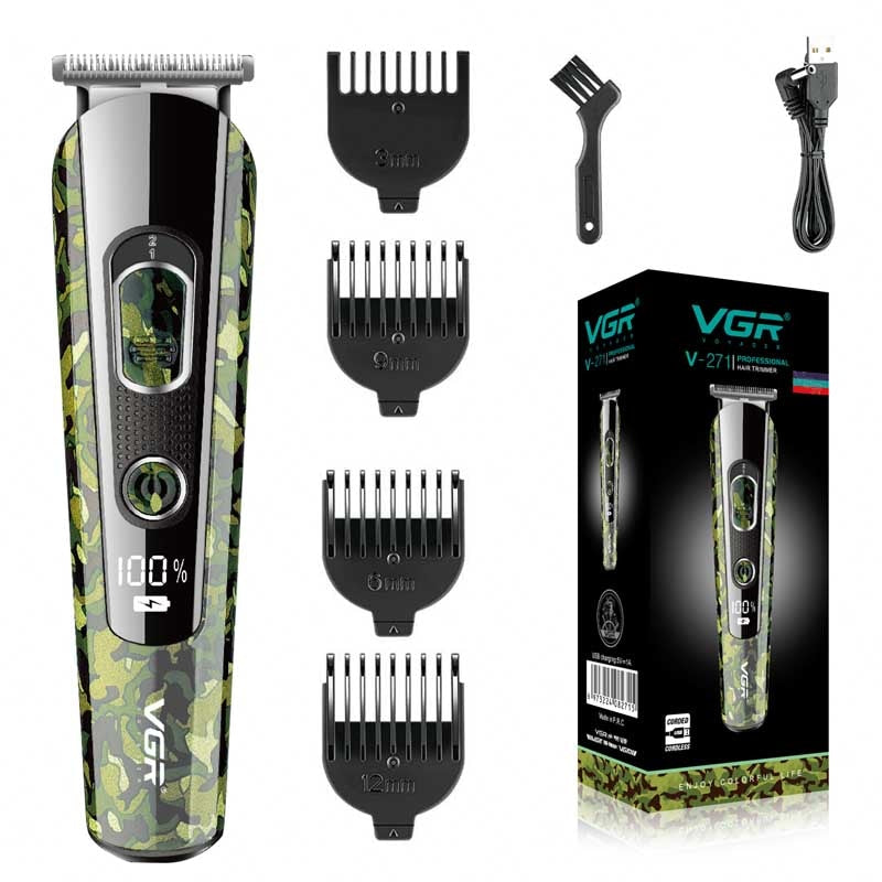 Cordless Camouflage Hair Trimmer V-271