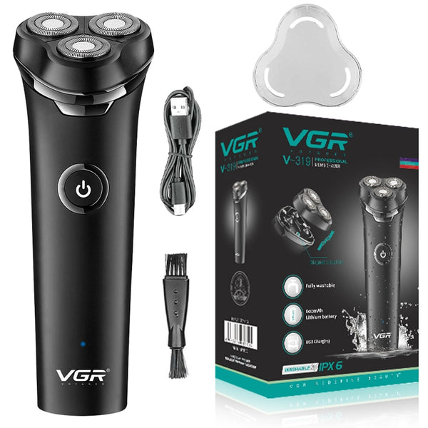 Electric Shaver and Beard Trimmer V-319