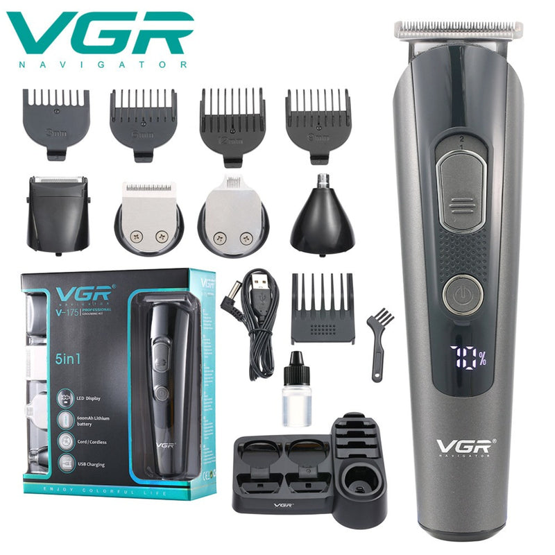 Professional 5 in 1 Grooming Kit V-175