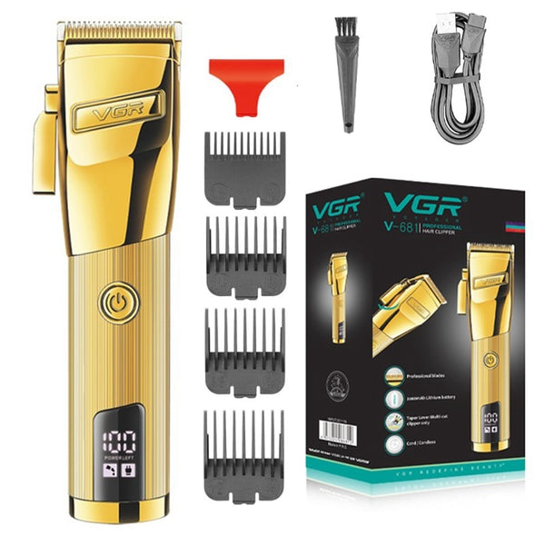 Professional Metal Hair Clipper V-681