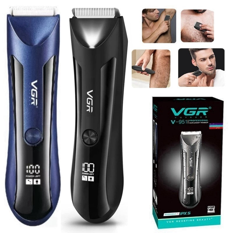 Waterproof Ceramic Blade Hair Trimmer V-951